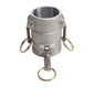 PART-D 4" X PART-D 4" CAM LOCK ALUMINUM COUPLER SPOOL