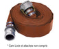 BROWN FLAT TUBES 1.5" X 200' LONG (25' roll, so $5/foot)