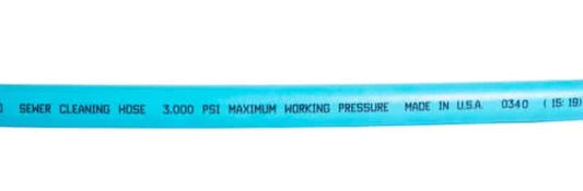 LOW PRESSURE HOSE 1/2" x 500' 3000 PSI MALE X MALE PORT
