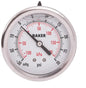 4" PRESSURE DIAL -30Hg / 30 PSI REAR ,25"