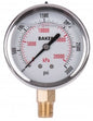 4" PRESSURE DIAL 3000 PSI, 25" LOW
