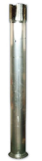 Extension de Boom 6" X 5' EZ Flange X Couronne aluminium