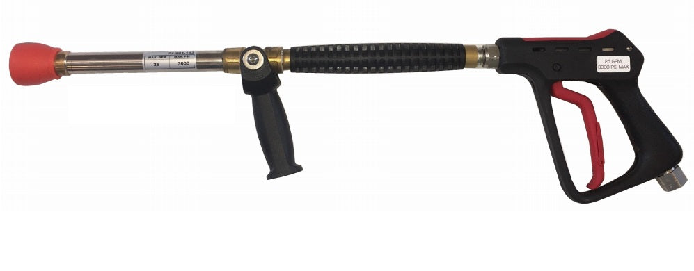 HD 25 GPM@3000 PSI ORANGE RAMBO STYLE GUN