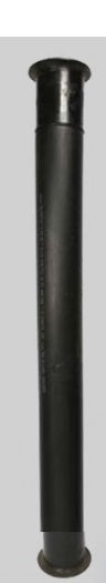 Extension de Boom en HDPE 8" X 72" EZ Flange x EZ Flange
